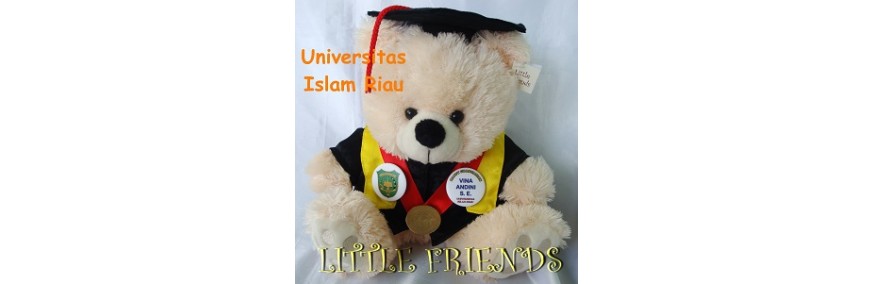 Boneka Wisuda Universitas Islam Riau